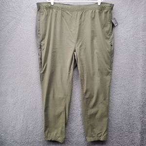 Eddie Bauer Guide Pro Pants Womens 22W Green First Ascent Lightweight Hiking NWT